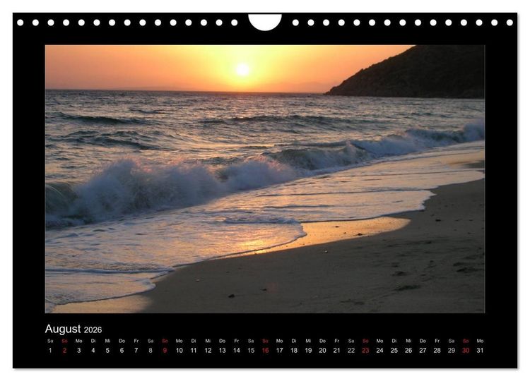 Produktbild: Sardinien (Wandkalender 2026 DIN A4 quer), CALVENDO Monatskalender