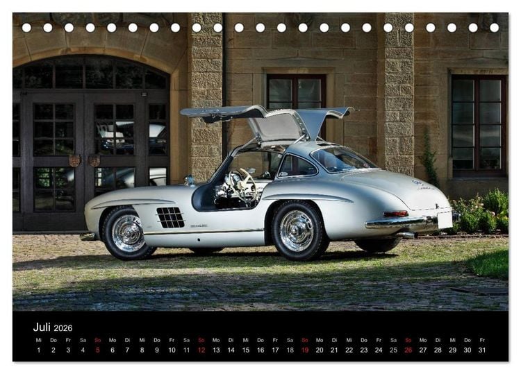 Produktbild: 300 SL Collectors Edition # 1 (Tischkalender 2026 DIN A5 quer), CALVENDO Monatskalender