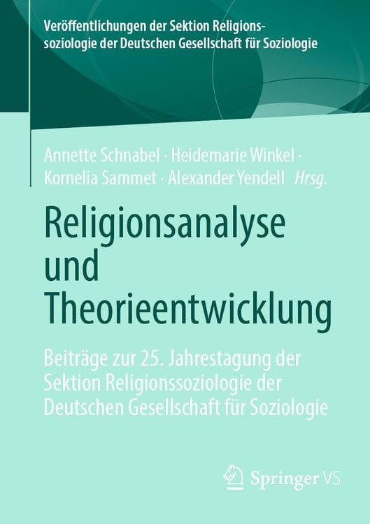 Produktbild: Religionsanalyse und Theorieentwicklung