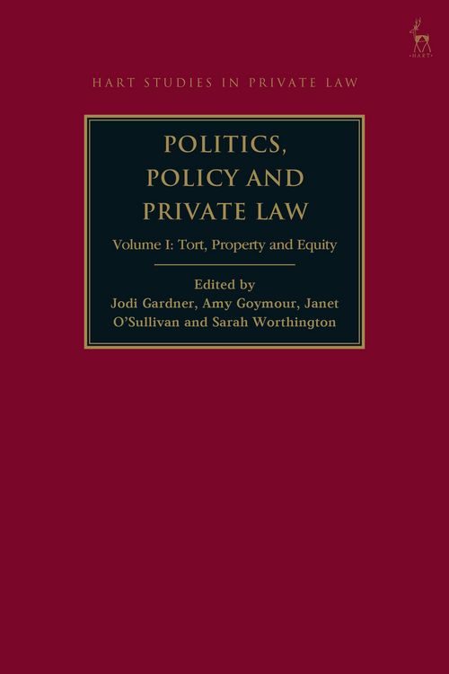 Produktbild: Politics, Policy and Private Law
