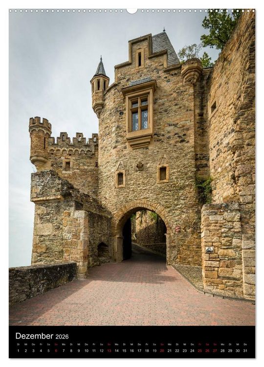 Produktbild: Historisches Naheland (hochwertiger Premium Wandkalender 2026 DIN A2 hoch), Kunstdruck in Hochglanz
