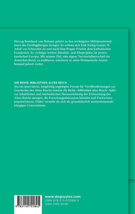 Produktbild: Herzog Bernhard von Weimar