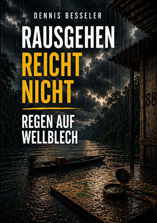 Produktbild: Rausgehen reicht nicht: Regen auf Wellblech