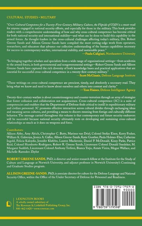 Produktbild: Cross-Cultural Competence for a Twenty-First-Century Military