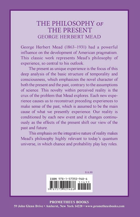Produktbild: The Philosophy of the Present