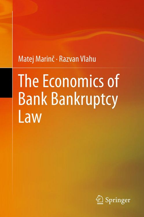 Produktbild: The Economics of Bank Bankruptcy Law