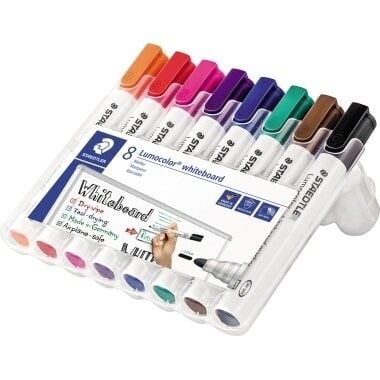 Produktbild: STAEDTLER Whiteboardmarker Lumocolor 8er Set