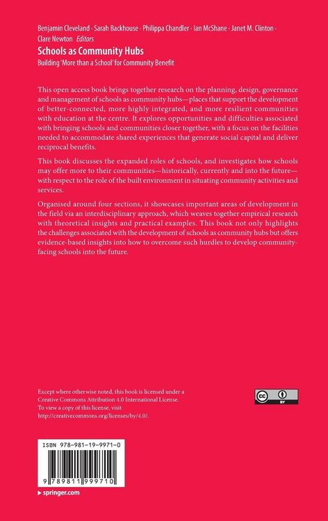 Produktbild: Schools as Community Hubs