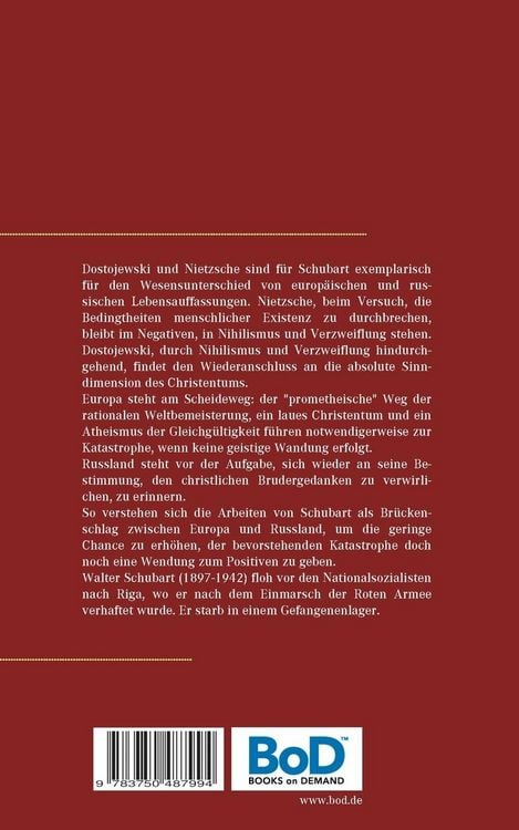 Produktbild: Dostojewski und Nietzsche