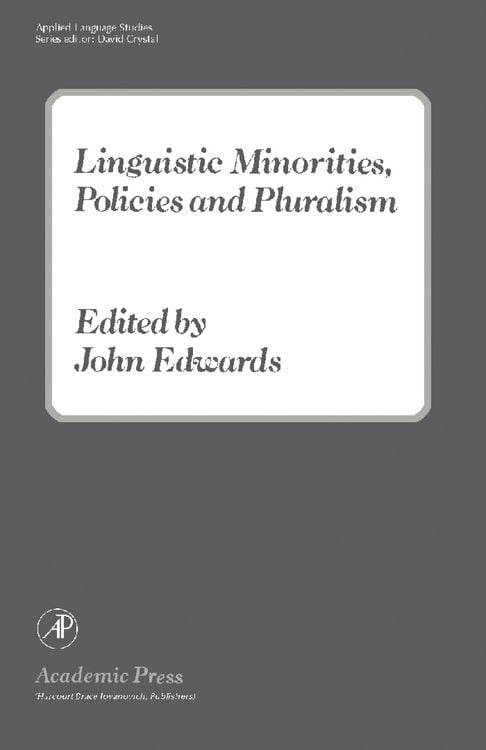 Produktbild: Linguistic Minorities, Policies and Pluralism