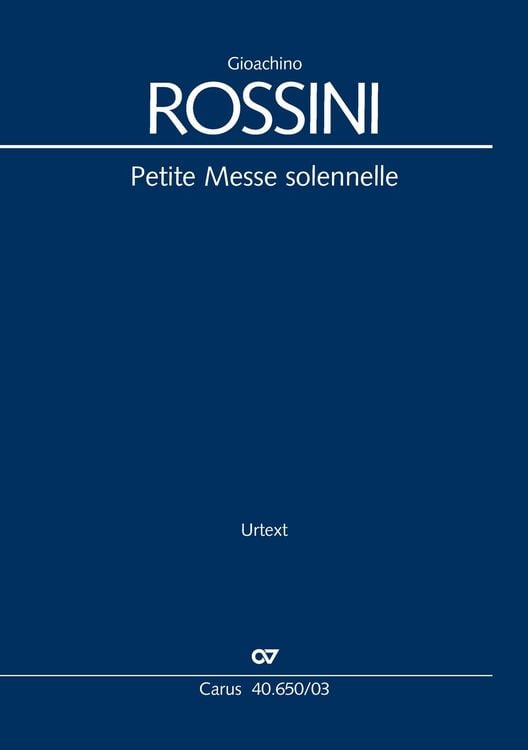 Produktbild: Petite Messe solennelle (Klavierauszug)