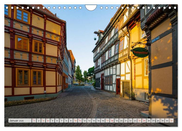 Produktbild: Halberstadt Impressionen (Wandkalender 2026 DIN A4 quer), CALVENDO Monatskalender