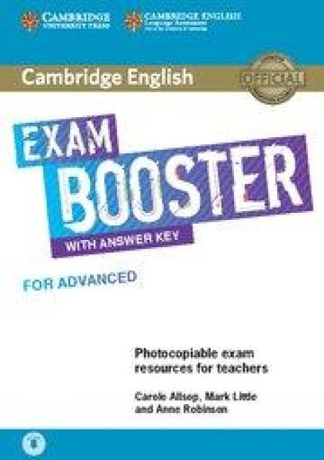 Produktbild: Cambridge English Exam Booster for Advanced with Answer Key with Audio