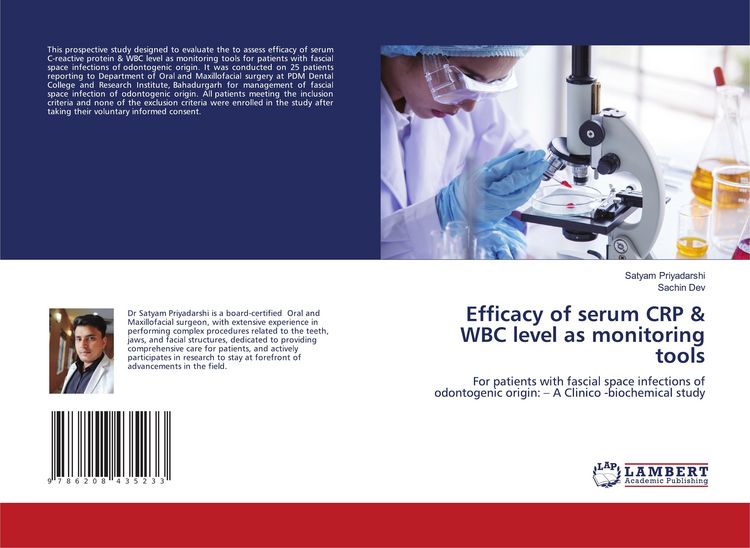 Produktbild: Efficacy of serum CRP & WBC level as monitoring tools