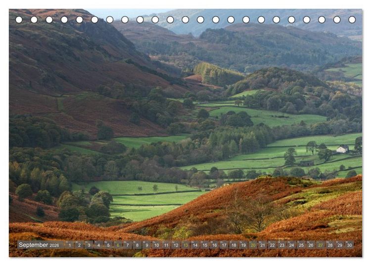 Produktbild: Cumbria (Tischkalender 2026 DIN A5 quer), CALVENDO Monatskalender
