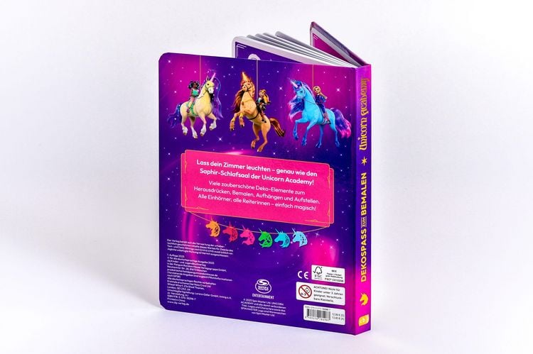 Produktbild: Unicorn Academy &ndash; Dekospa&szlig; zum Bemalen