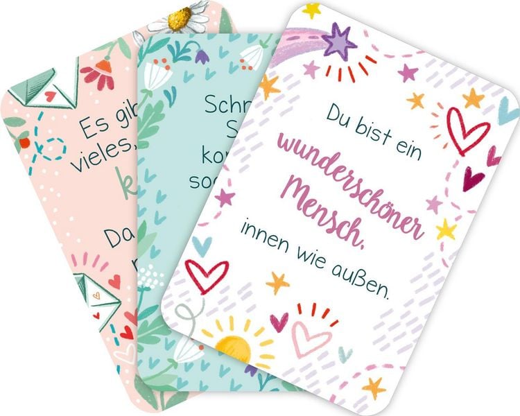 Produktbild: Du bist genau richtig! &ndash; 50 Karten f&uuml;r dich (PS: Du bist die Beste!)