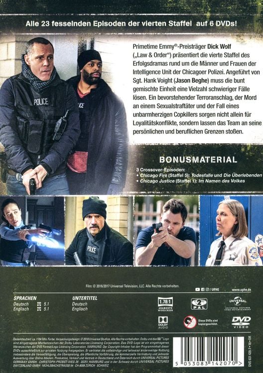 Produktbild: Chicago P.D. - Season 4 [6 DVDs]