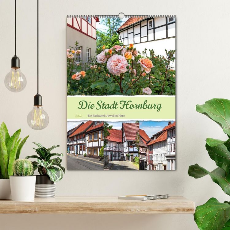 Produktbild: Die Stadt Hornburg (Wandkalender 2026 DIN A2 hoch), CALVENDO Monatskalender