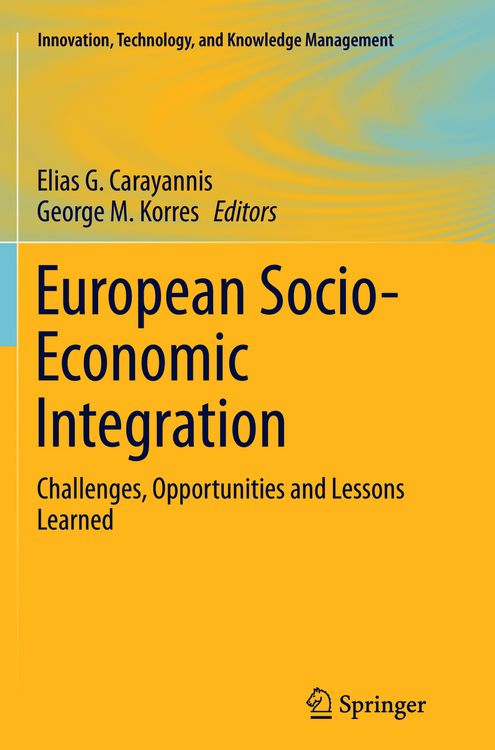 Produktbild: European Socio-Economic Integration