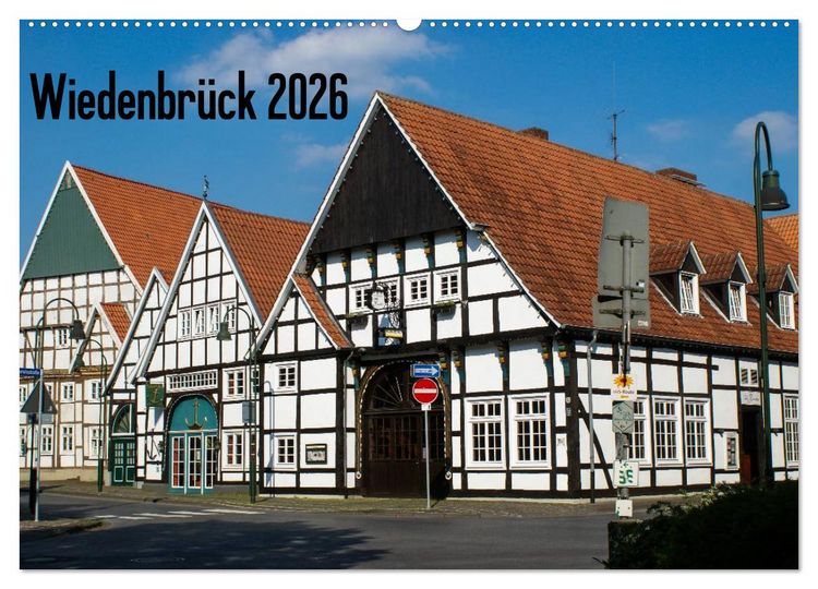 Produktbild: Wiedenbr&uuml;ck 2026 (Wandkalender 2026 DIN A2 quer), CALVENDO Monatskalender