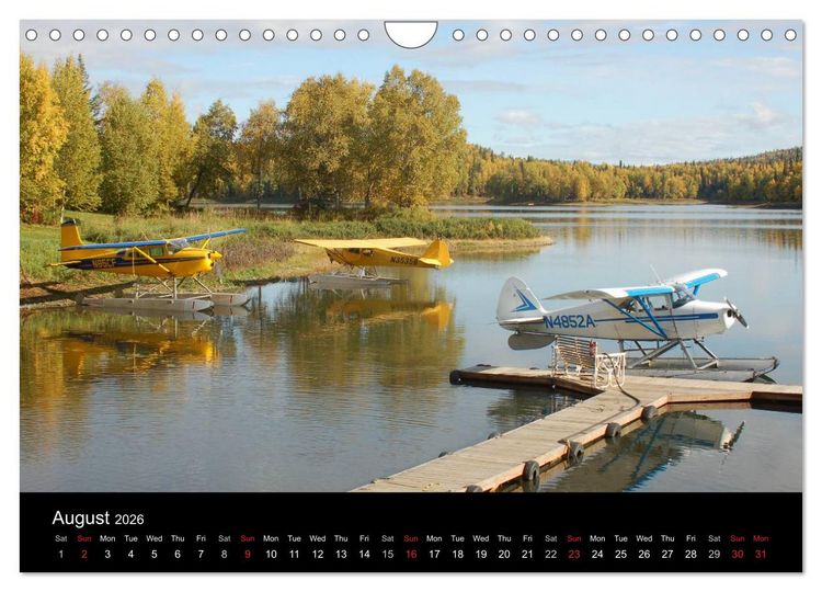 Produktbild: Alaska Wings (Wall Calendar 2026 DIN A4 landscape), CALVENDO 12 Month Wall Calendar