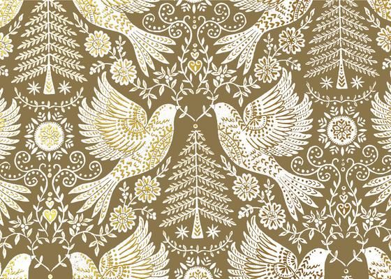 Produktbild: Golden Doves Deluxe Boxed Holiday Cards (20 Cards, 21 Self-Sealing Envelopes)