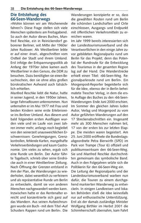 Produktbild: TRESCHER Reisef&uuml;hrer 66-Seen-Wanderung