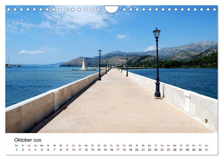 Produktbild: Griechenland - Insel Kefalonia (Wandkalender 2026 DIN A4 quer), CALVENDO Monatskalender