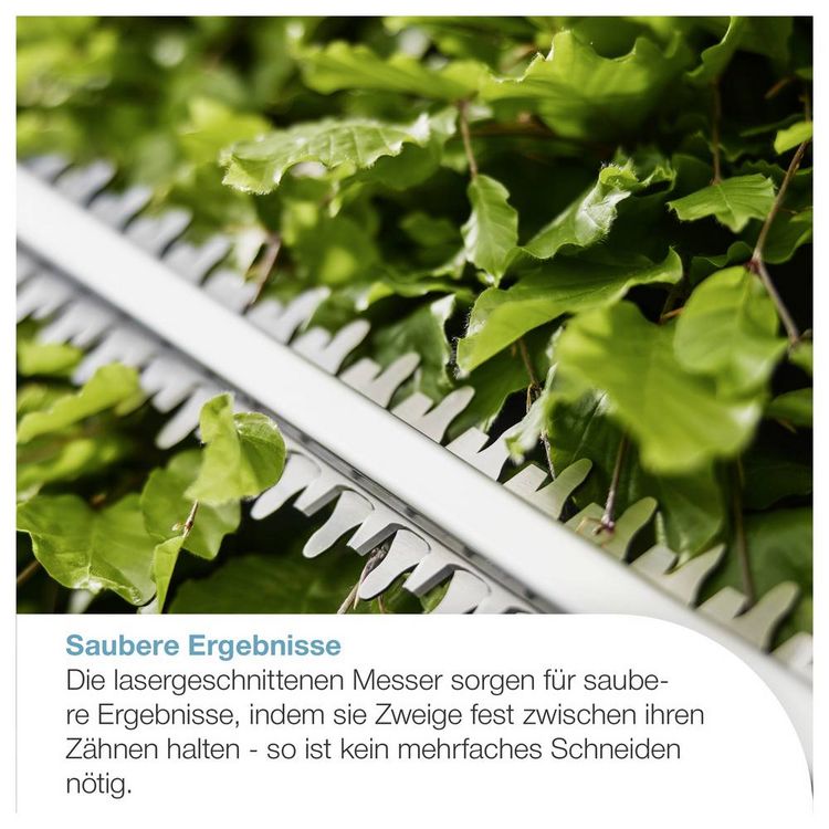 Produktbild: GARDENA Akku-Heckenschere EasyCut 45/18V P4A Ready-To-Use Set Akku Akku-Heckenschere 18 V Li-Ion 450 mm