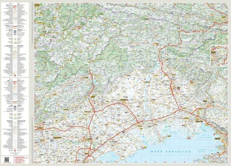 Produktbild: MARCO POLO Reisekarte Italien 04 Venetien, Friaul, Gardasee 1:200.000
