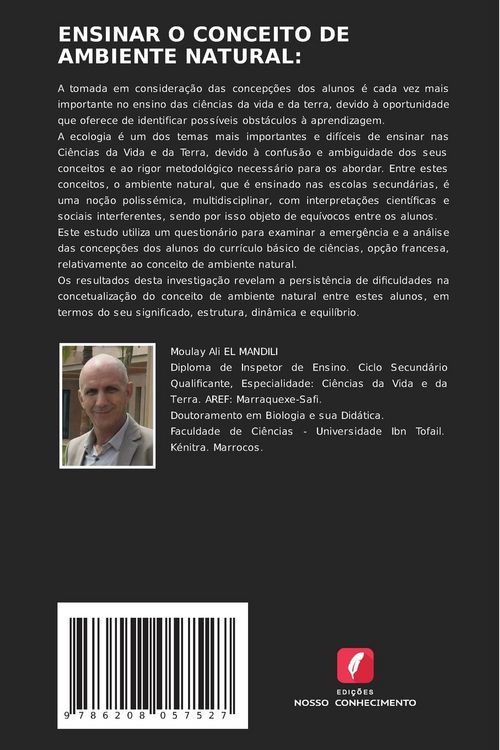 Produktbild: Ensinar O Conceito De Ambiente Natural: