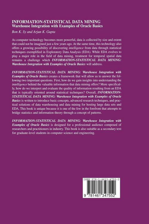 Produktbild: Information-Statistical Data Mining