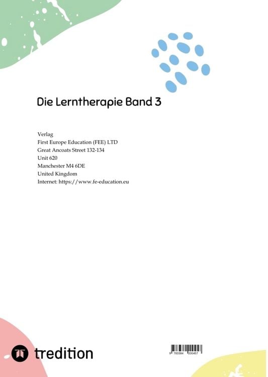 Produktbild: Die Lerntherapie Band 3