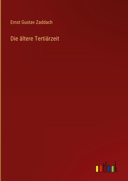Produktbild: Die &auml;ltere Terti&auml;rzeit