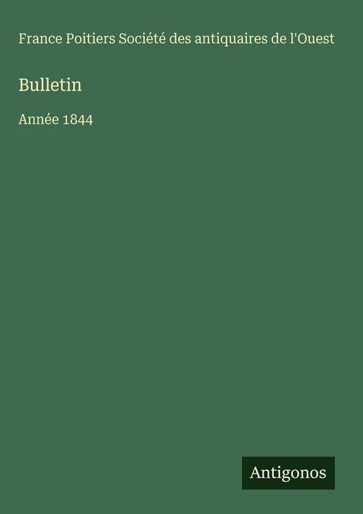Produktbild: Bulletin