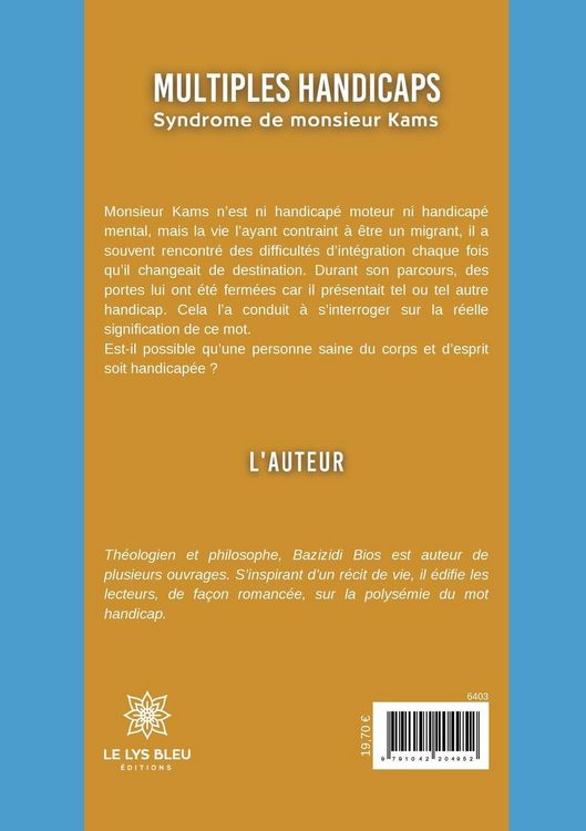 Produktbild: Bazizidi Bios: Multiples handicaps