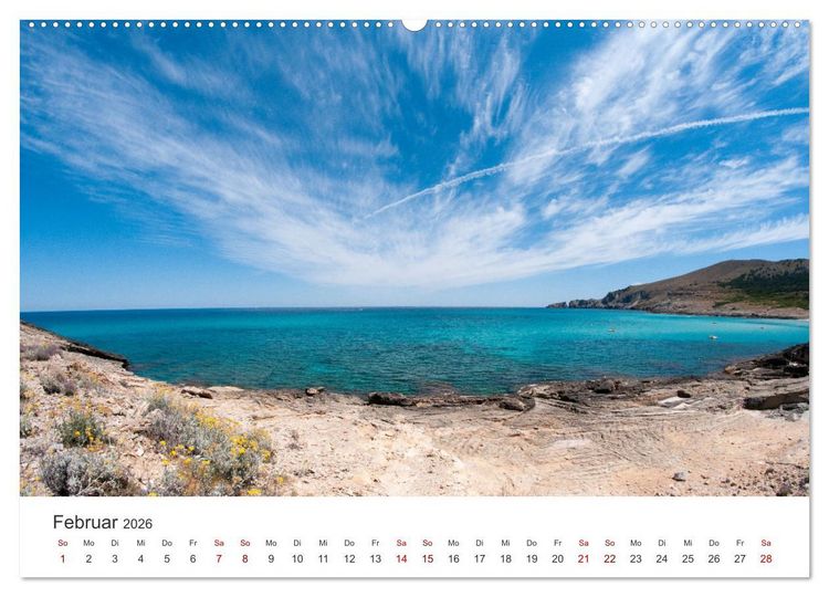 Produktbild: Mallorca - Eine traumhafte Reise nach Spanien. (Wandkalender 2026 DIN A2 quer), CALVENDO Monatskalender