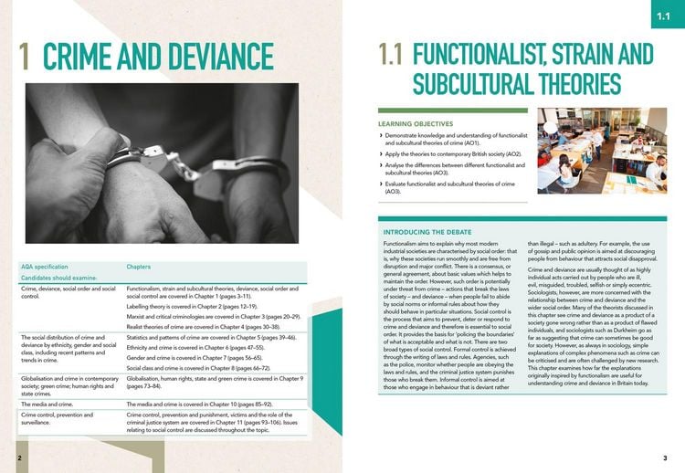 Produktbild: AQA A Level Sociology Student Book 2