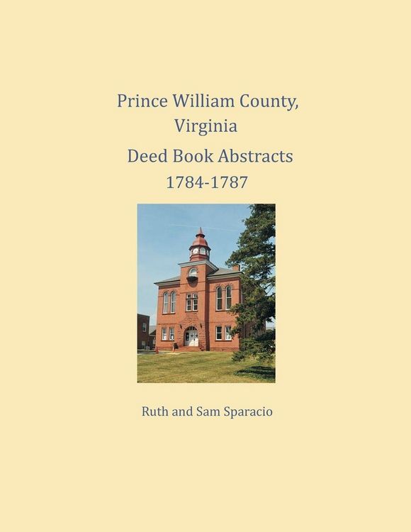 Produktbild: Prince William County, Virginia Deed Book Abstracts 1784-1787
