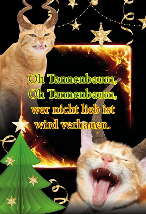 Produktbild: Adventskalender-Kartenset: Lasst uns frech und niedlich sein &ndash; 24 liebe Weihnachtstierchen f&uuml;r dich