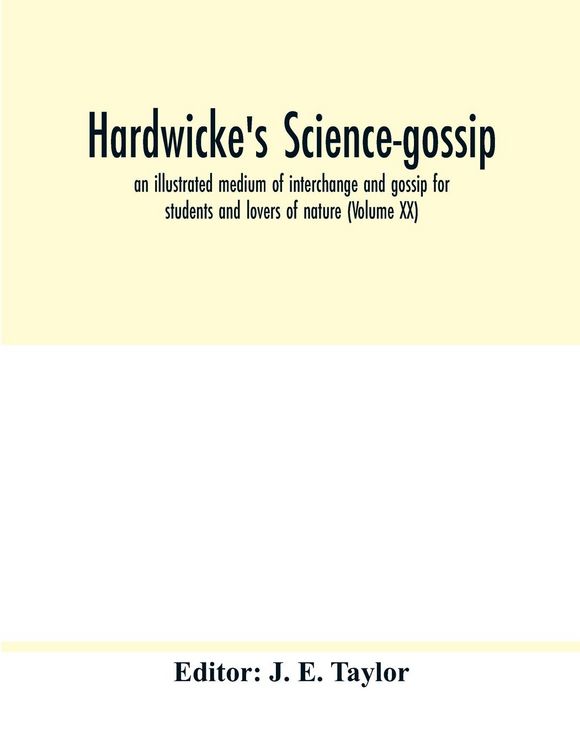 Produktbild: Hardwicke's science-gossip