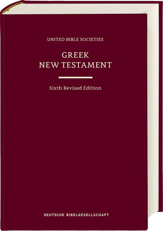 Produktbild: Greek New Testament GNT6. Gro&szlig;druckausgabe