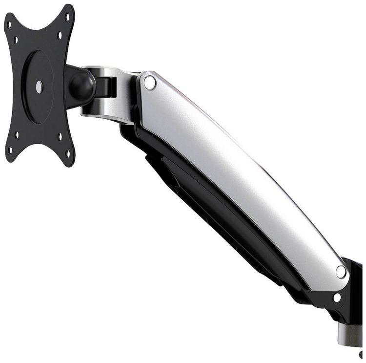 Produktbild: SpeaKa Professional Monitor-Wandhalterung SP-MM-730 1 Display(s) 43,2 cm (17") - 68,6 cm (27") Schwarz/Silber H&ouml;henverstellbar, Neigbar, Schwenkbar,