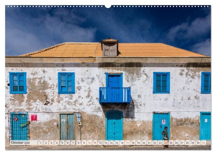 Produktbild: Cabo Verde - Inseln voller Farbe, Licht und Lebendigkeit (hochwertiger Premium Wandkalender 2026 DIN A2 quer), Kunstdruck in Hochglanz