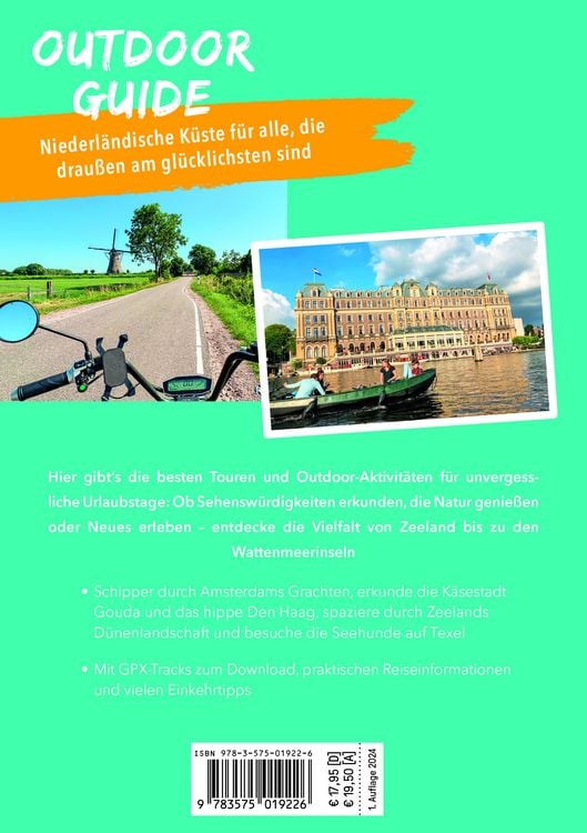 Produktbild: MARCO POLO OUTDOOR GUIDE Reisef&uuml;hrer Niederl&auml;ndische K&uuml;ste