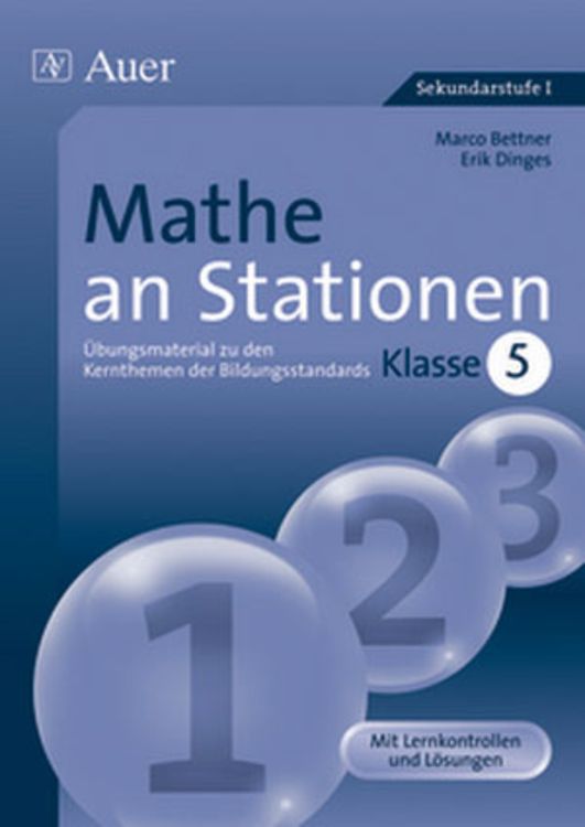 Produktbild: Mathe an Stationen 5