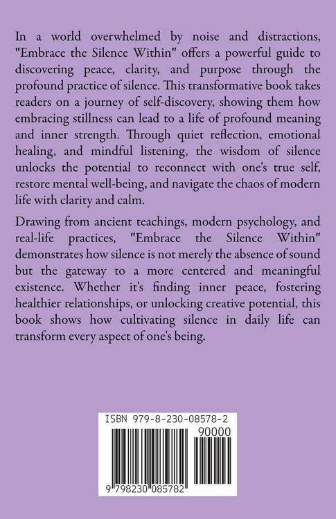 Produktbild: Embrace the Silence Within
