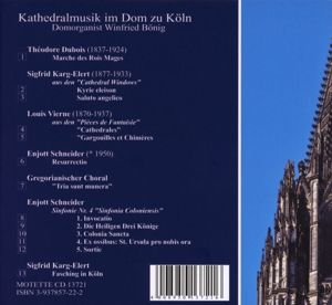 Produktbild: Kathedralmusik im Dom zu K&ouml;ln