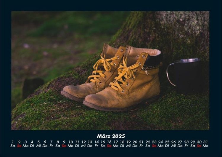 Produktbild: Wanderlust 2025 Fotokalender DIN A4